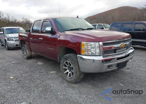 2013 Chevrolet Silverado 1500 Lt z USA, uszkodzony, nr VIN 3GCPKSE78DG122956